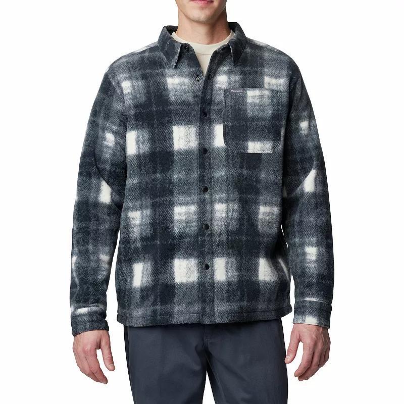 Columbia Men's Steens Mountain Printed Fleece Shirt Jacket II- Product Image