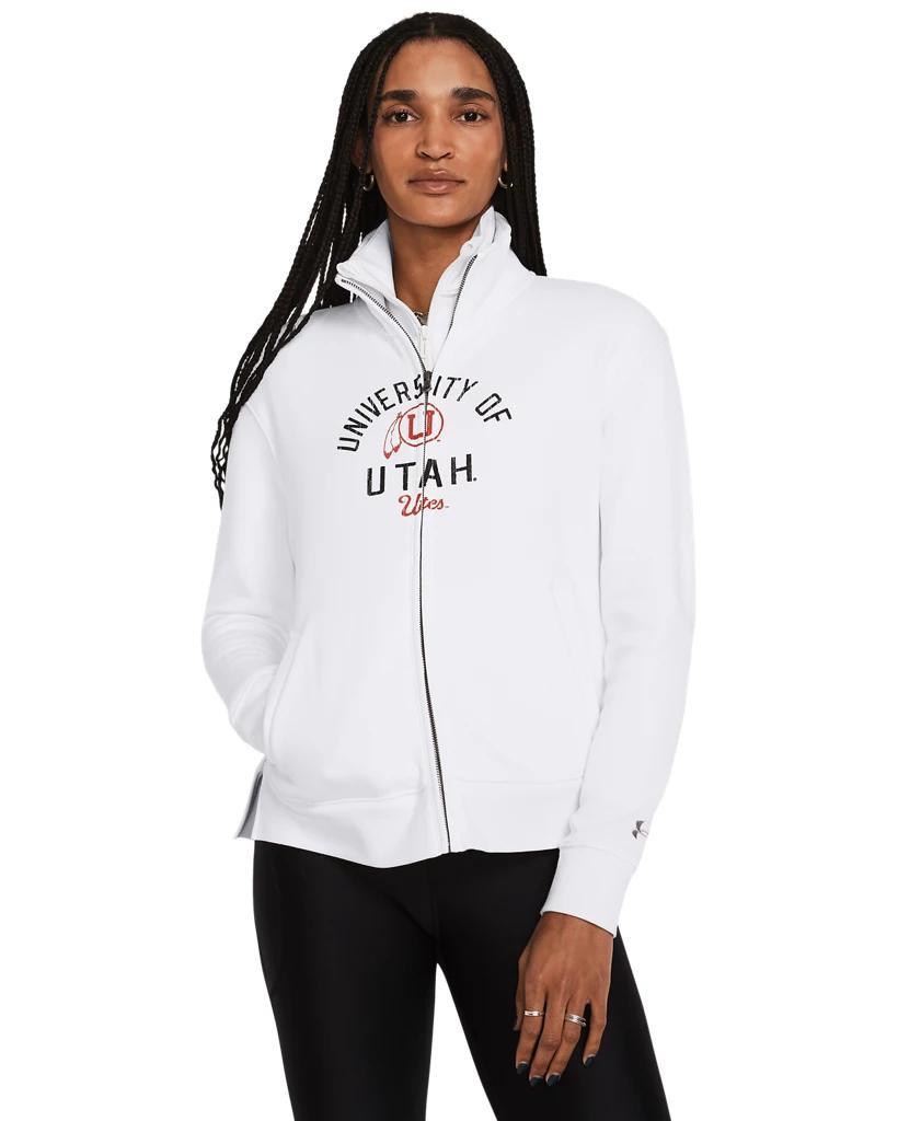 Women's UA Rival Fleece Collegiate Full-Zip Product Image