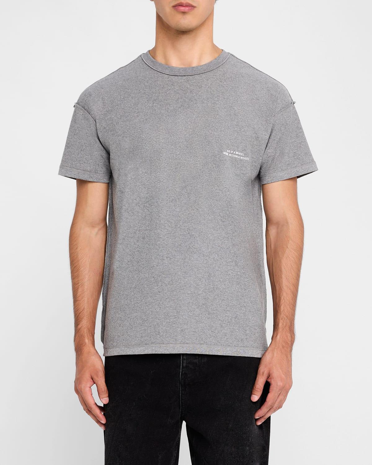 Men's Textured Inside-Out T-Shirt Product Image