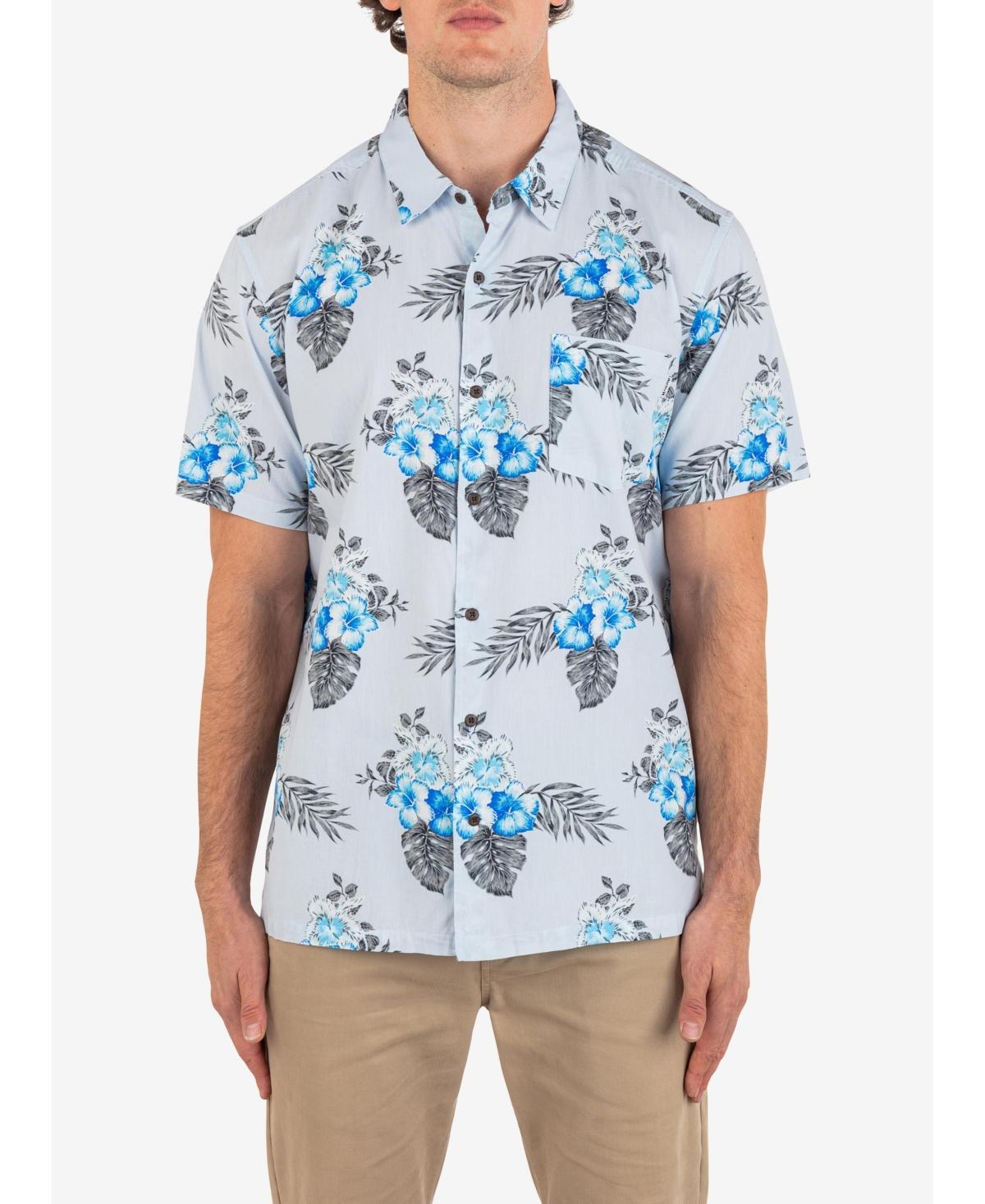 Hurley Rincon Short Sleeve Woven (Platinum) Men's Clothing Product Image