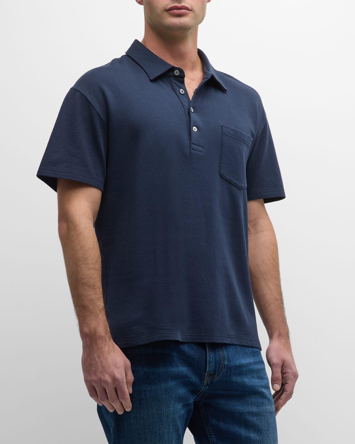 Frame Duo Fold Short Sleeve Polo Shirt Product Image