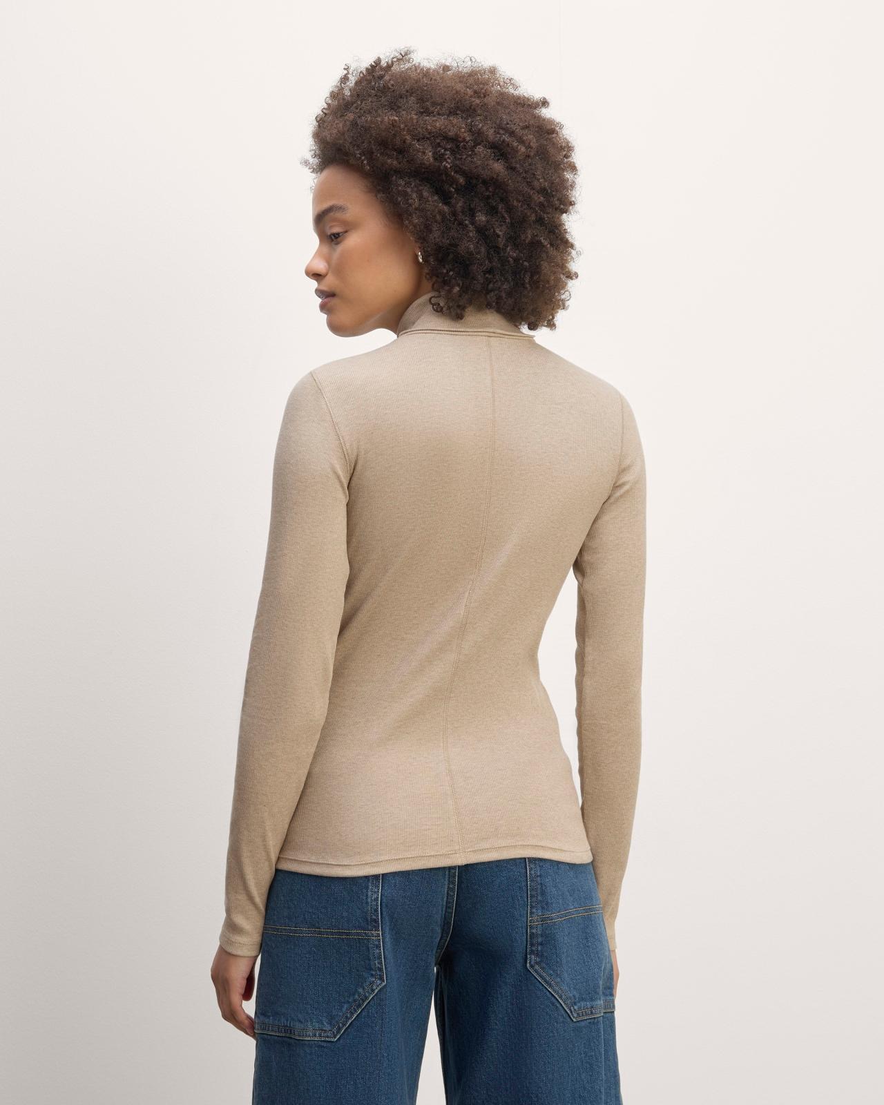 Womens Luxe Rib Turtleneck Sweater by Everlane Product Image