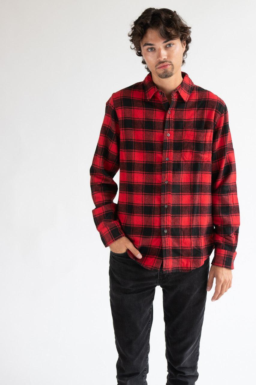Red Buffalo Plaid Flannel Product Image