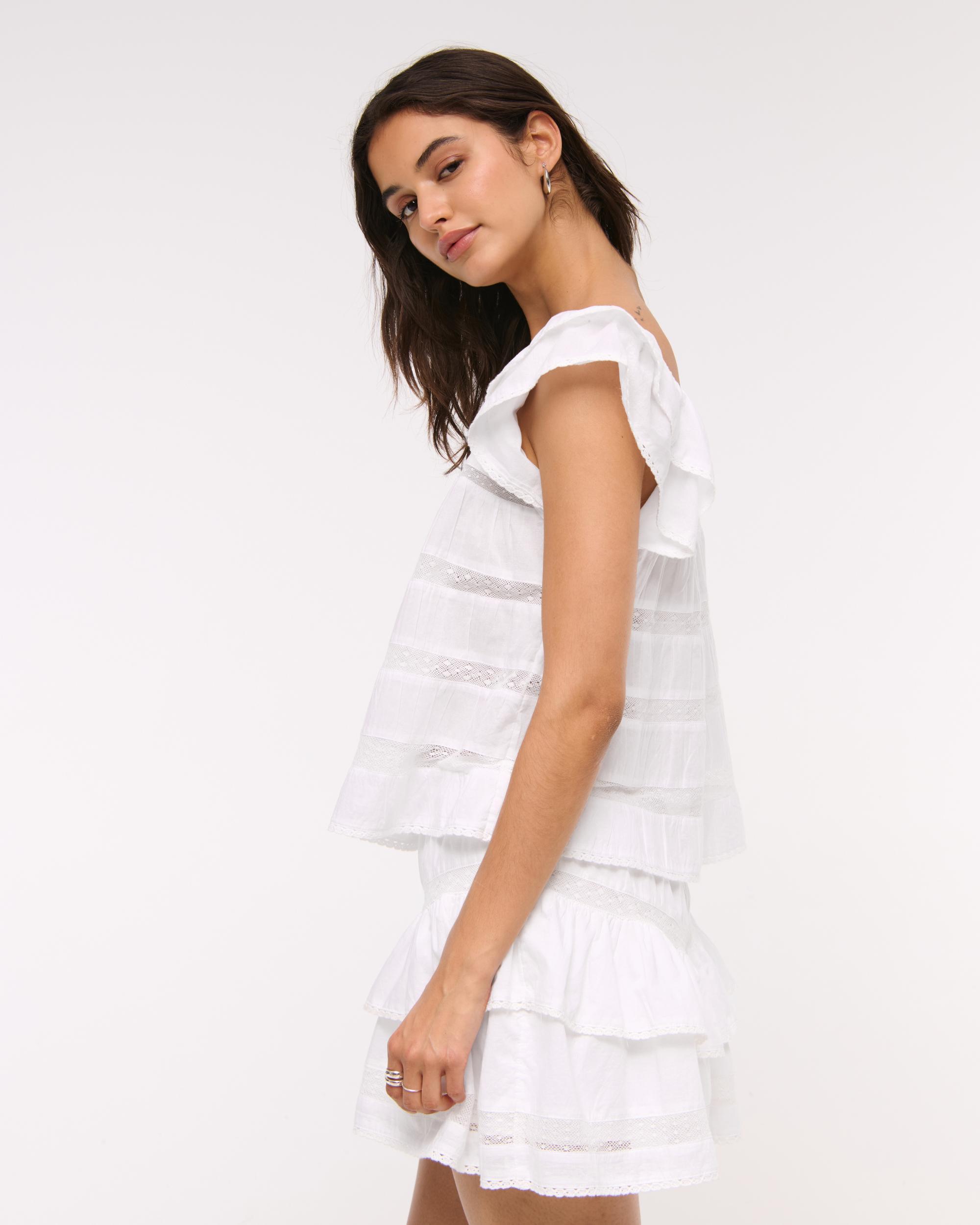 Ruffle Babydoll Top Product Image