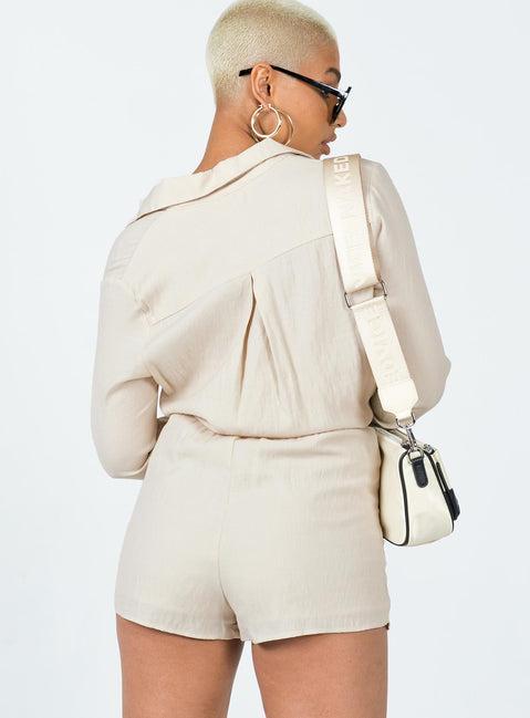 The Chloe Set Beige Product Image