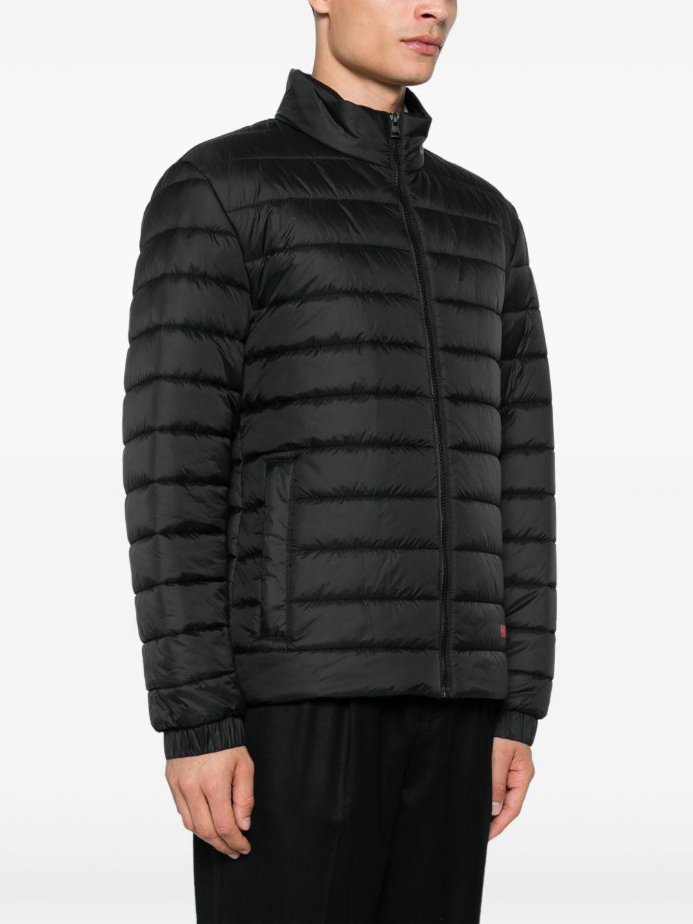 logo-print padded jacket Product Image