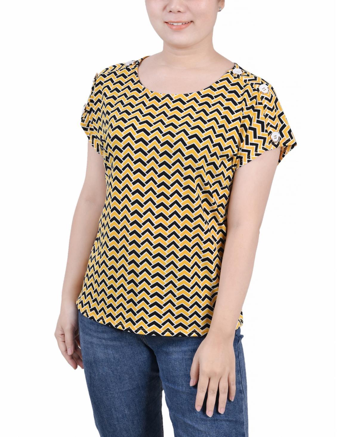 Petite Size Short Extended Sleeve Top Product Image