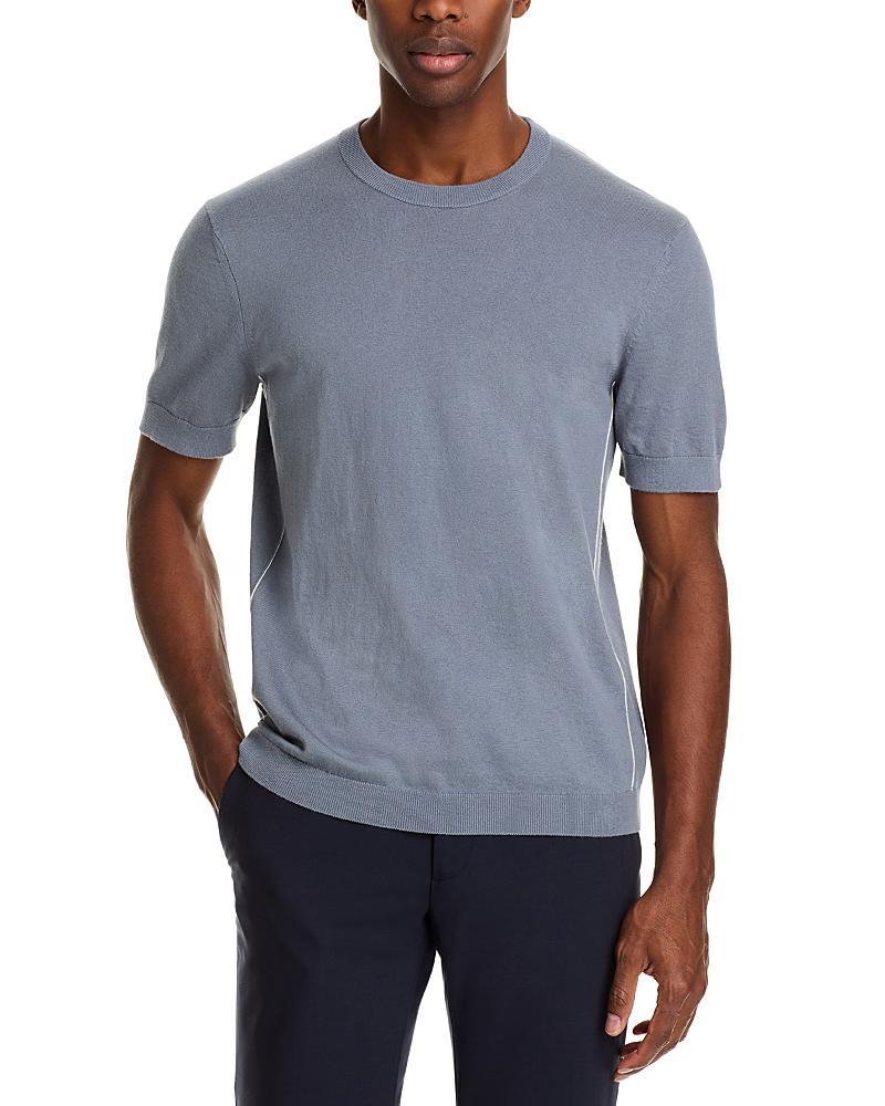 The Mens Store at Bloomingdales Cotton Cashmere Short Sleeve Sweater Tee - Exclusive Product Image