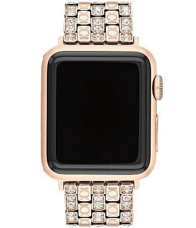 COACH Womens 384041mm Crystal Stainless Steel Bracelet for Apple Watch Product Image