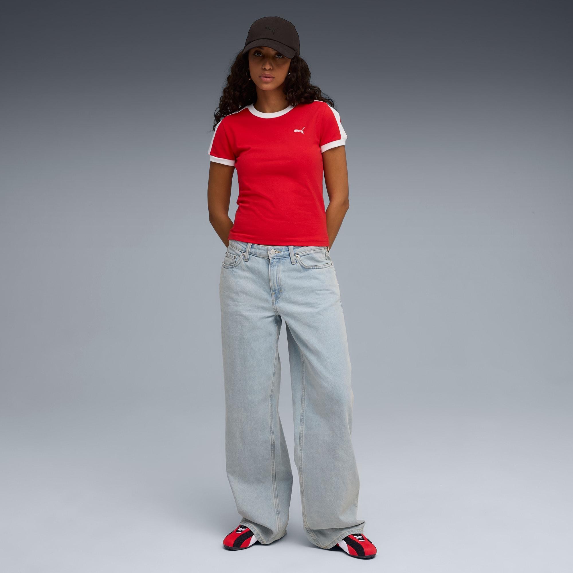 PUMA T7 Women's Slim T-Shirt Product Image