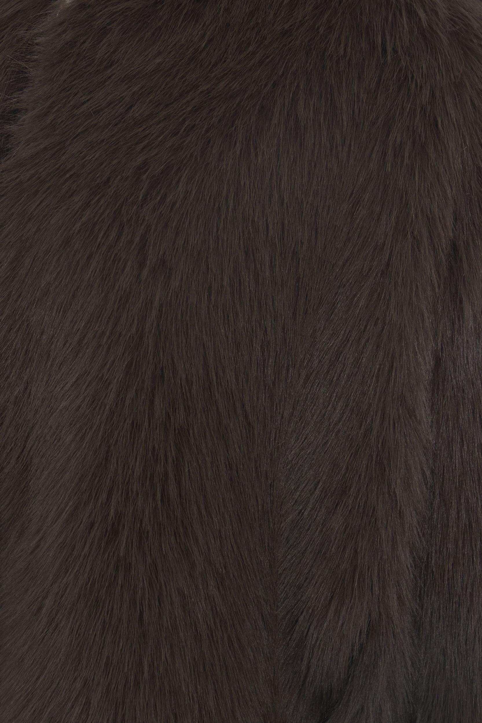 Faux fur bomber jacket Product Image