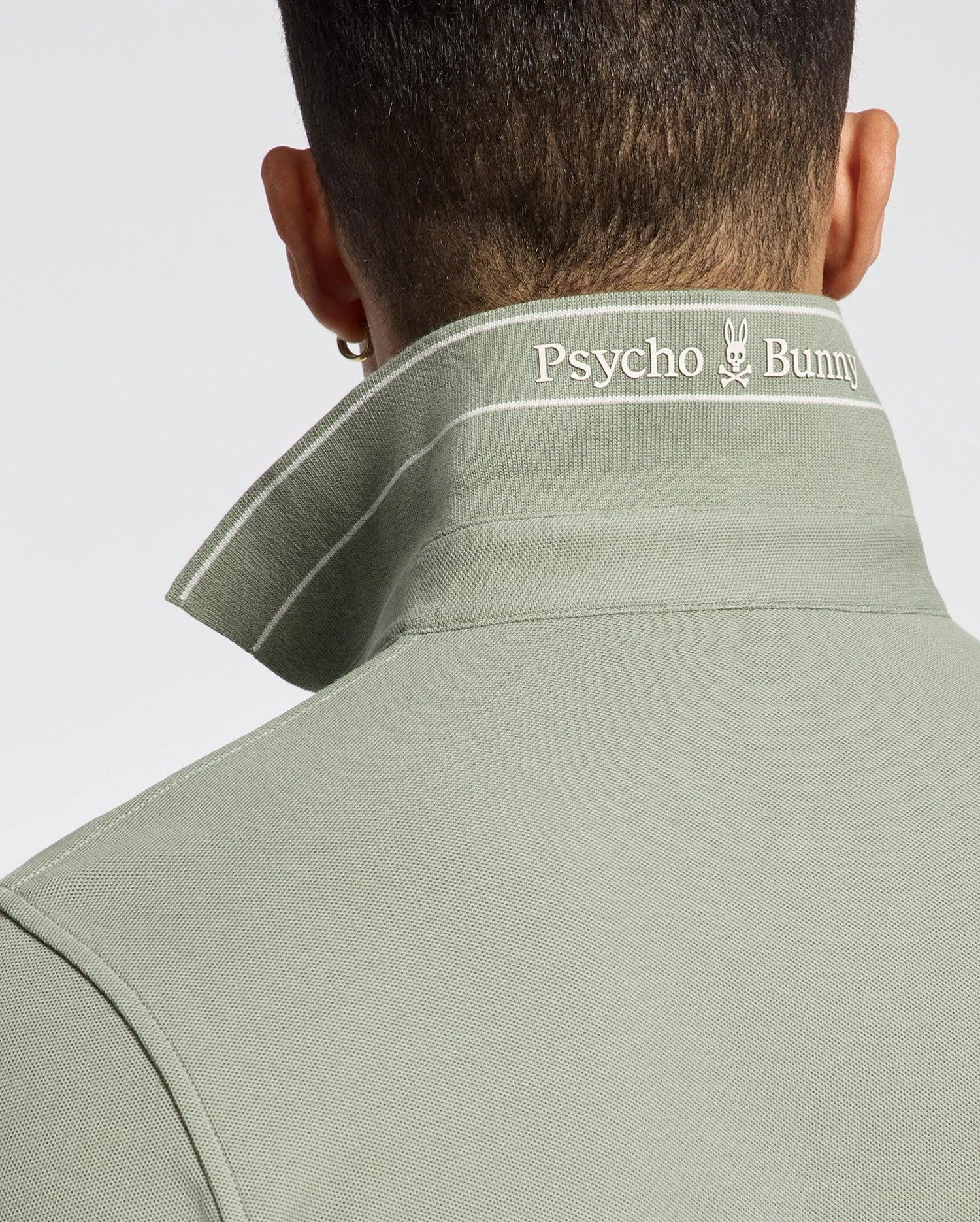 MENS TAYLOR PIQUE LONG SLEEVE TEE - B6T580F200 Male Product Image