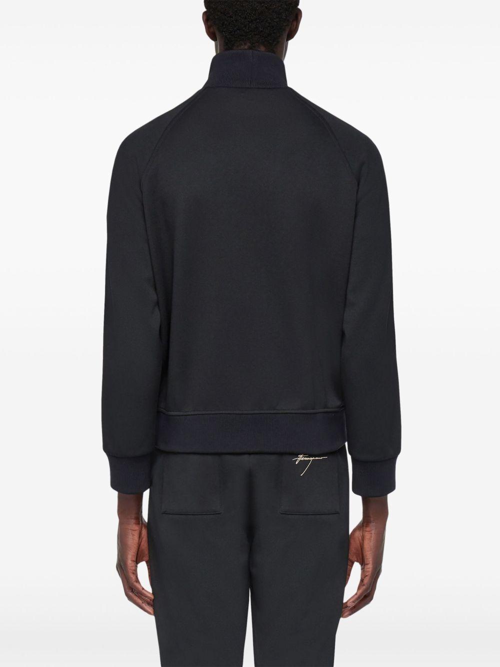 logo-engraved  zip-up jacket  Product Image