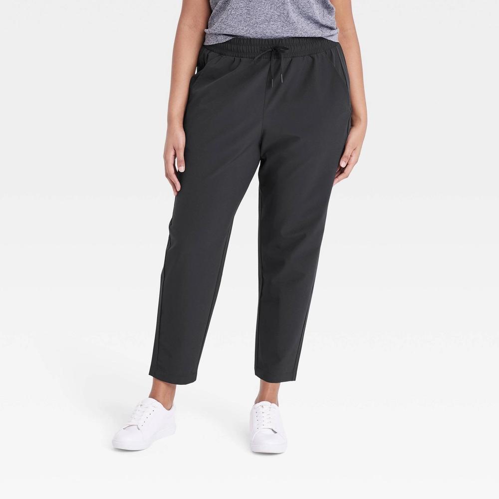 Women's Stretch Woven High-Rise Taper Pants - All In Motion™ Product Image