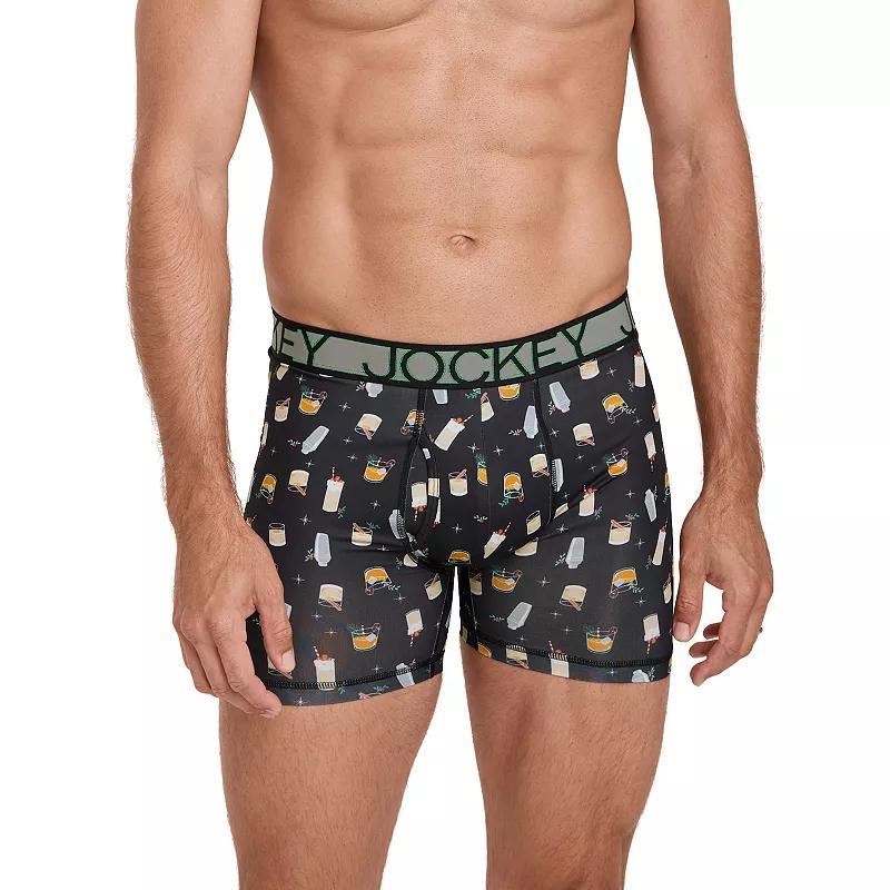 Mens Jockey Active Microfiber 5 Holiday Novelty Boxer Brief Product Image