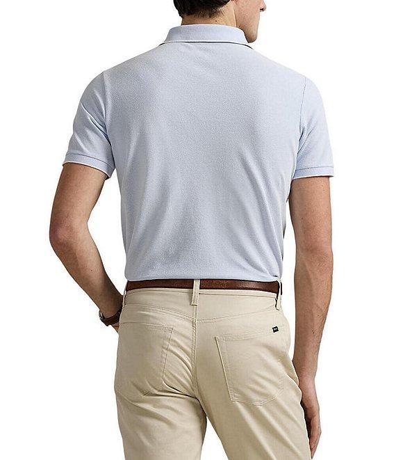Polo Ralph Lauren Classic Fit Tipped Stretch Mesh Short Sleeve Polo Shirt Product Image
