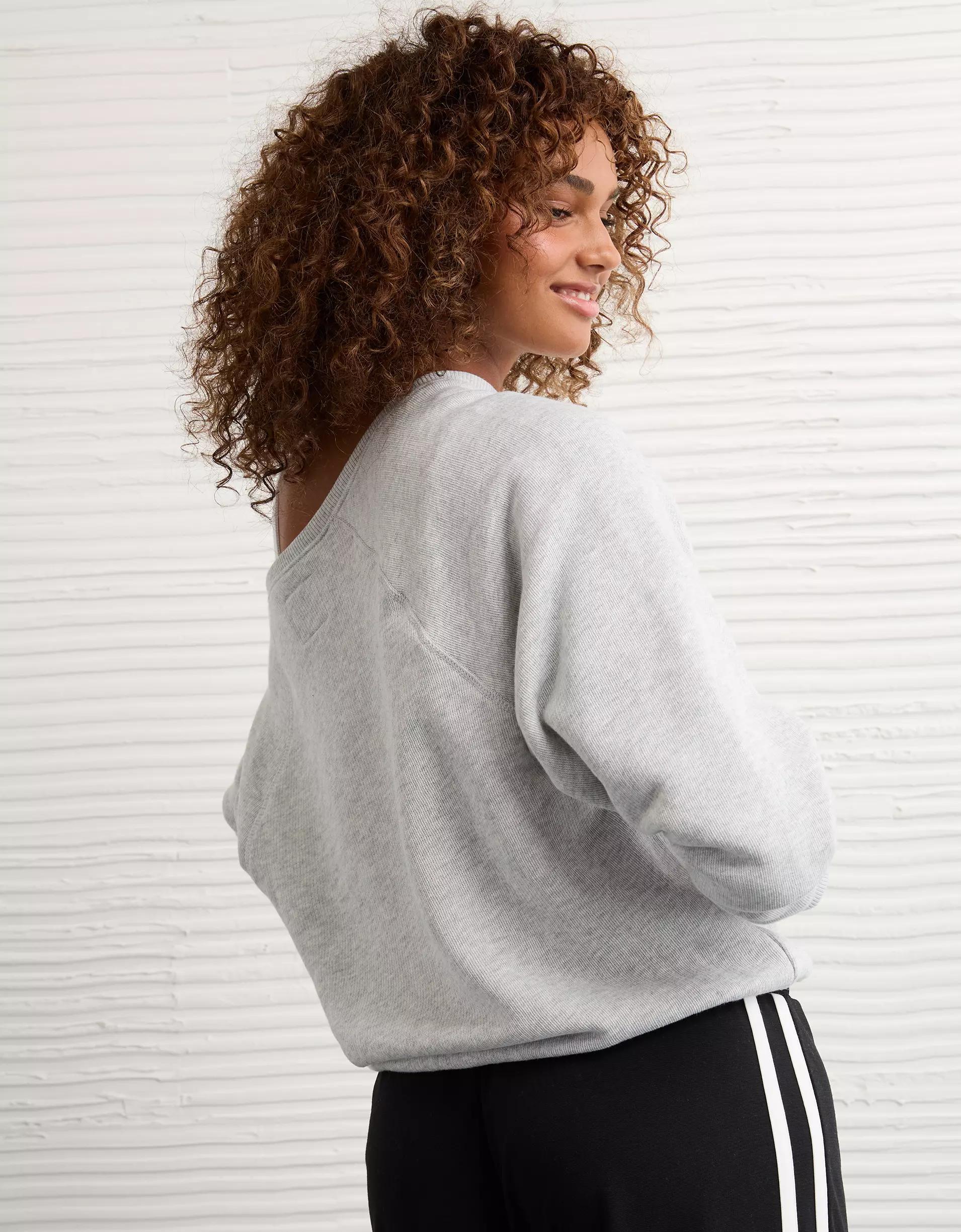 AE Colorado Buffaloes Graphic Off The Shoulder Sweatshirt Product Image