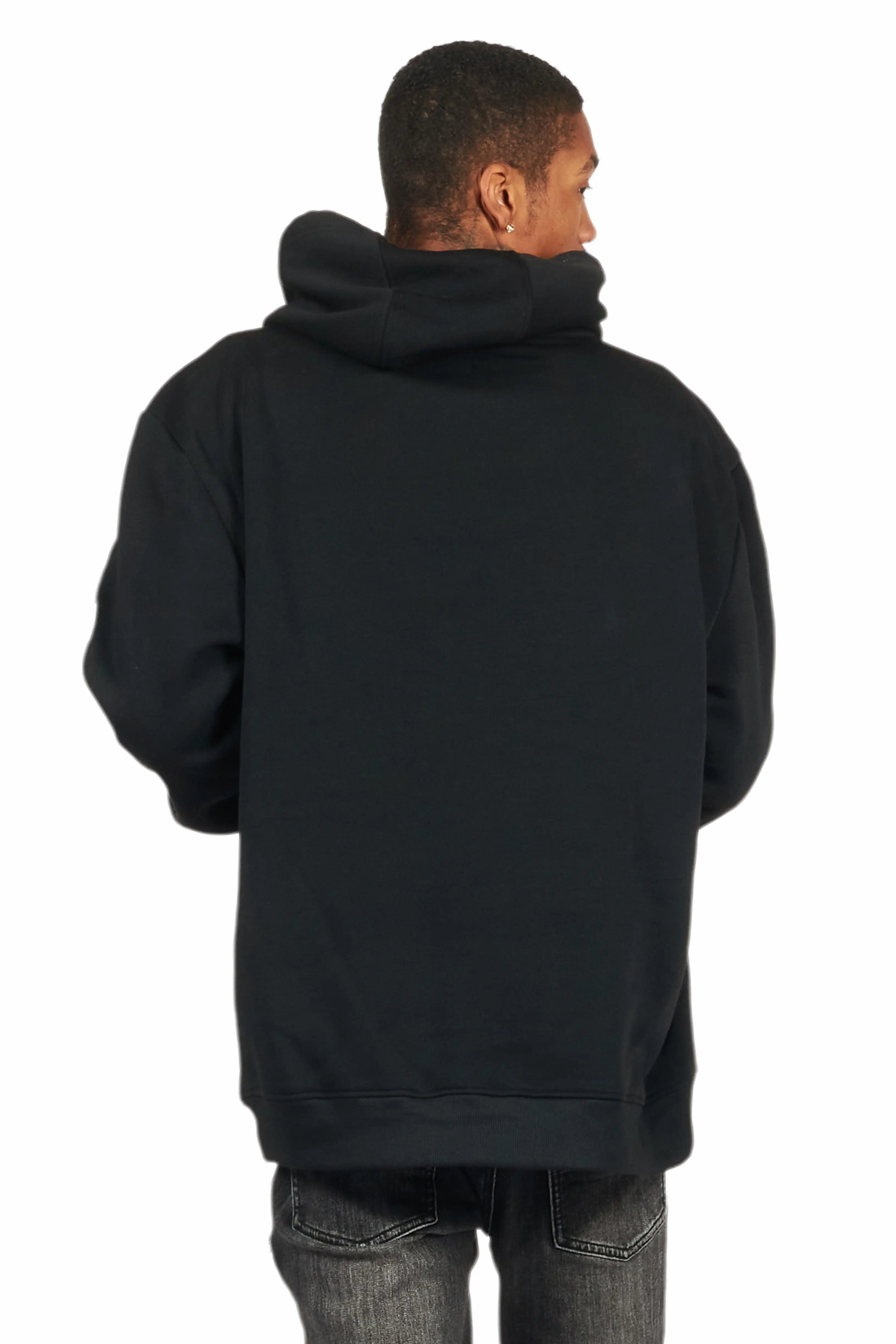 Esha Black Oversized Hoodie Female Product Image