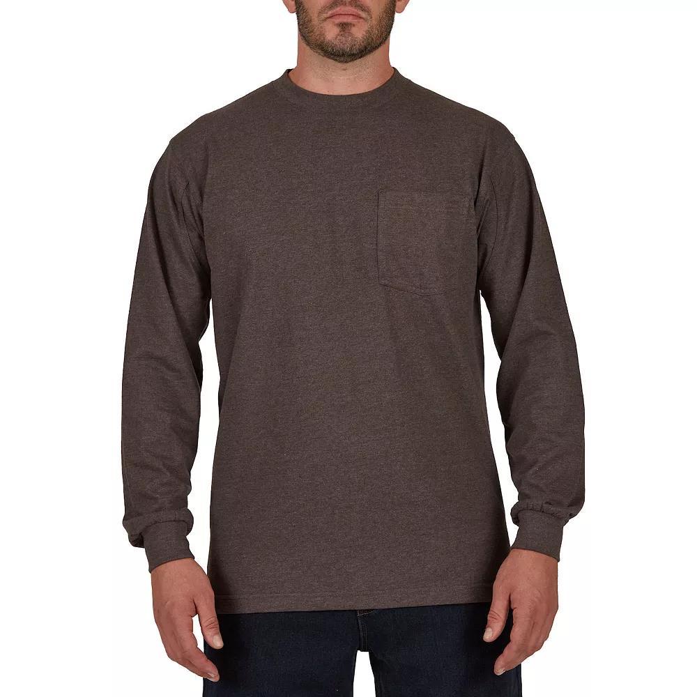 Men's Smith's Workwear Extended-Tail Pocket Tee,  Product Image