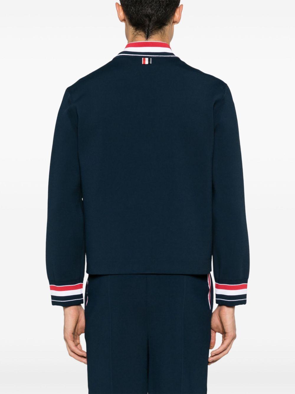 RWB-stripe bomber jacket  Product Image