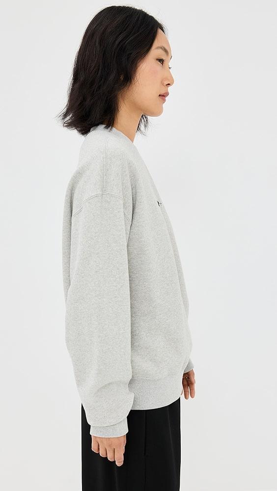 Jil Sander Long Sleeve Logo Sweatshirt | Shopbop Product Image