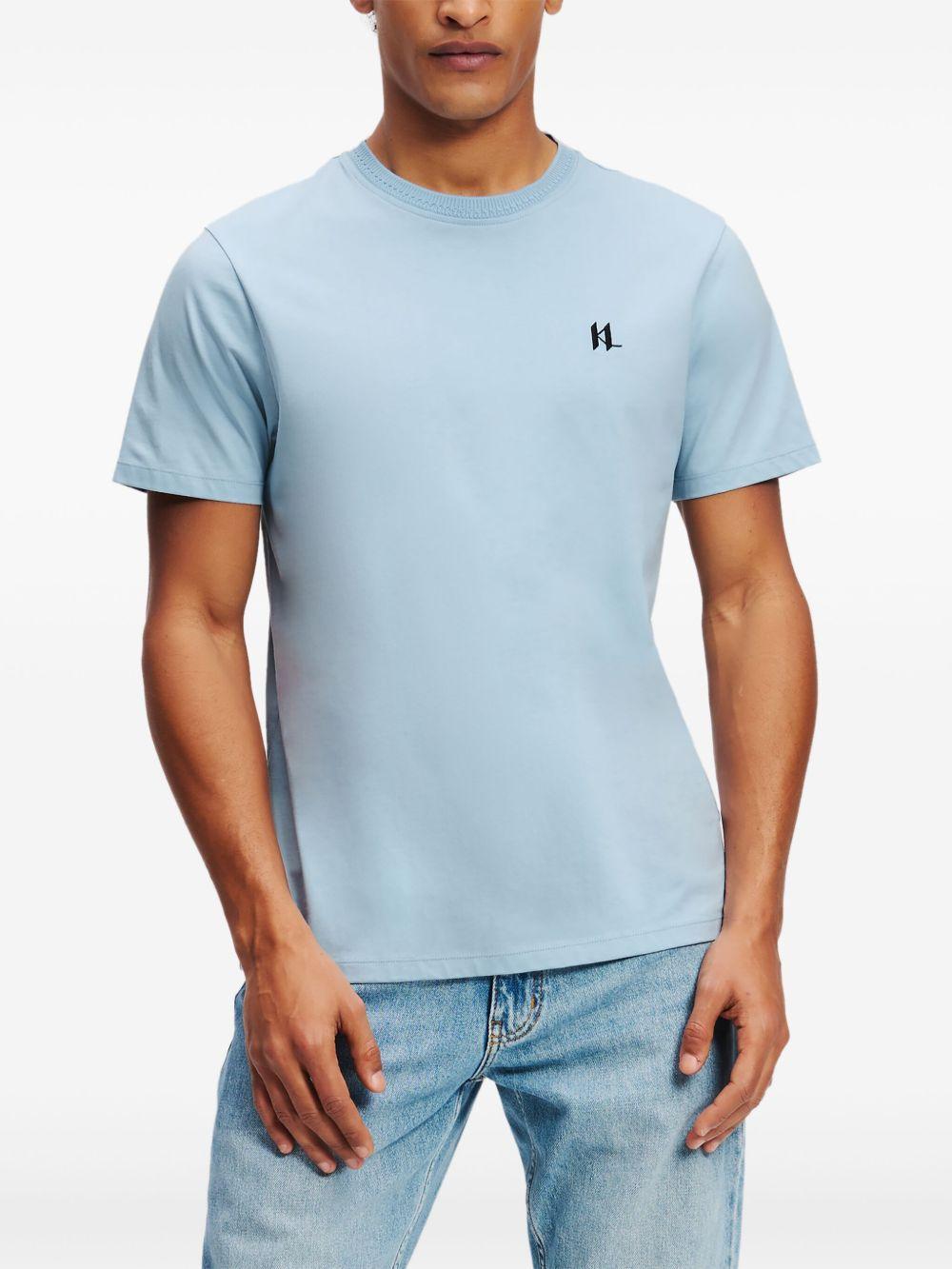 logo-embroidered T-shirt Product Image