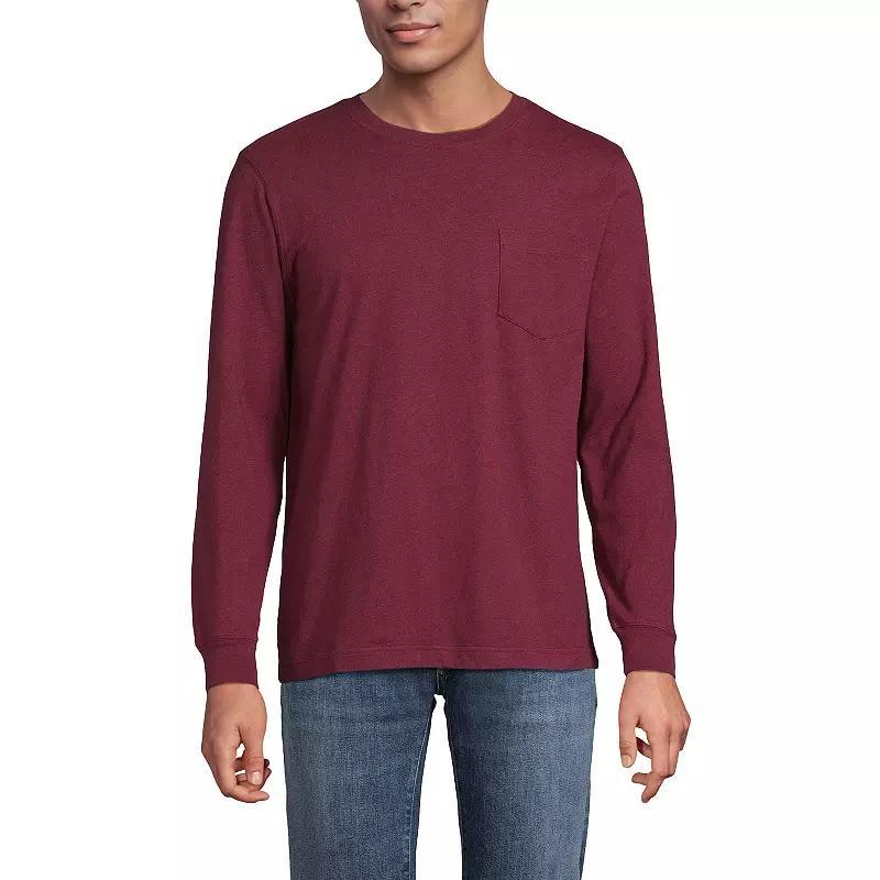 Men's Lands' End Super-T Pocket Tee,  Product Image