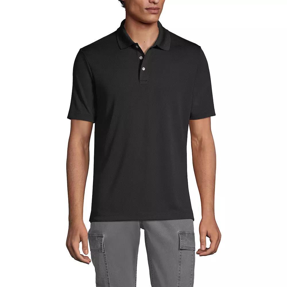 Big & Tall Lands' End School Uniform Solid Active Polo, Men's,  Product Image