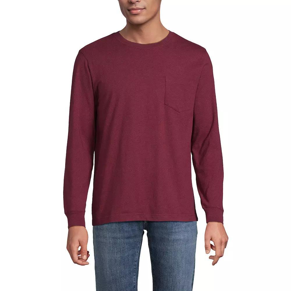 Men's Lands' End Super-T Pocket Tee,  Product Image